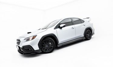 Тюнінг накладки (леза) під пороги Subaru WRX STI Mk2 Maxton design фото
