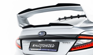 Тюнінг спойлер на кришку багажника Subaru WRX STI Mk2 нижній фото