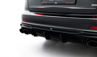 Тюнинговый диффузор заднего бампера Audi A6 S-Line / S6 C8 / C8 рест. фото