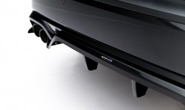 Тюнинг диффузор заднего бампера BMW X1 M35i U11 Maxton design фото