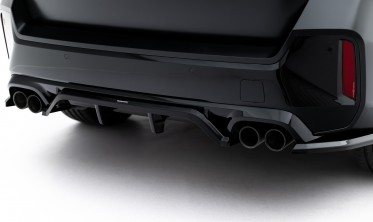 Тюнинг диффузор заднего бампера BMW X1 M35i U11 Maxton design фото