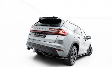 Тюнінг дифузор на задній бампер Skoda Kodiaq Mk2 Sportline фото