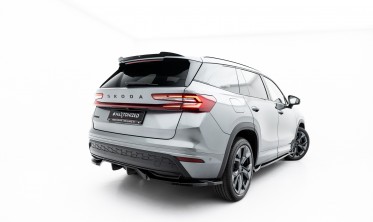 Тюнінг дифузор на задній бампер Skoda Kodiaq Mk2 Sportline фото