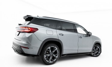 Накладки листвы под пороги Skoda Kodiaq Mk2 Sportline / RS Maxton design фото