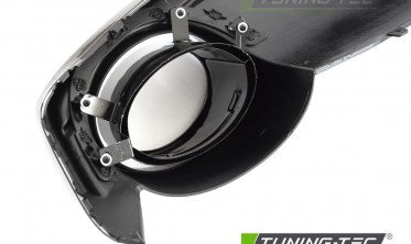 Задний тюнинг диффузор Audi A7 C7 2010-2014 S стиль с led стопом фото