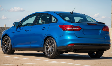 Спойлер на кришку багажника Ford Focus MK3 sedan фото