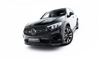 Тюнінг накладка (губа) на передній бампер Mercedes-Benz GLC Coupe C254 фото