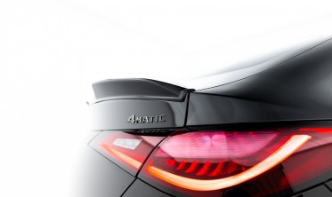 Тюнинговый 3D спойлер на кришку багажника Mercedes GLC Coupe C254 фото