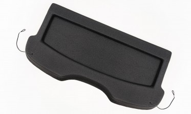 шторка-полка багажника Seat Toledo (2012-2019), Skoda Rapid (2012-2019) черная фото