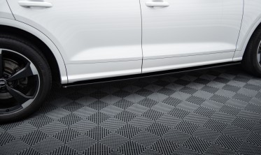 Боковые листвы под пороги Audi SQ5 / Q5 S-line Mk2 фото