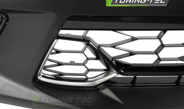 Передний бампер тюнинг Chevrolet Camaro 2016-2018 Спорт стиль фото