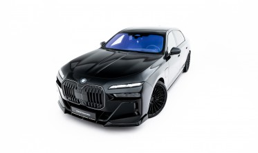 Тюнінг губа на передній бампер BMW 7 M-Pack / M760e / i7 M-Pack G70 вер. 4 фото