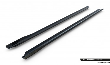 Тюнинг диффузоры под пороги BMW 7 G70 standard / M-pack вар. 2 фото