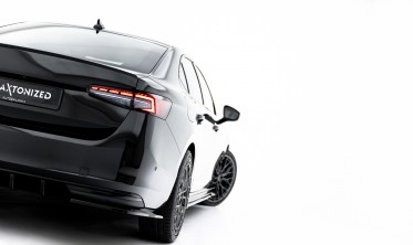 Боковые накладки заднего бампера Skoda Superb Mk4 вар. 1 фото