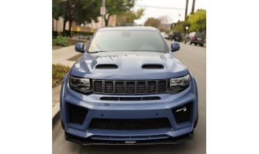 Алюминиевый капот для Jeep Grand Cherokee WK2 (2014-2021) REDEYE Style фото