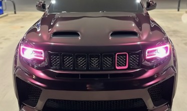 Алюминиевый капот для Jeep Grand Cherokee WK2 (2014-2021) REDEYE Style фото