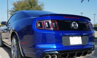 Дифузор заднього бампера Ford Mustang (2013-2014) варіант V1 фото