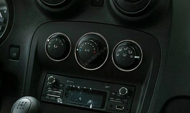 Декоративні кільця на ручки пічки Mercedes Citan W415 фото