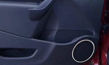 Хромовані кільця на колонки у дверях Mercedes Citan W415 фото