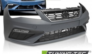 Тюнинг бампер передний Seat Leon MK3 5F 2017-2020 в стиле sport фото