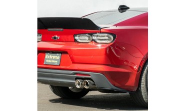 Бічні дифузори заднього бампера Chevrolet Camaro 6 (2016–2023) чорні матові фото