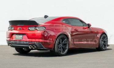 Бічні дифузори заднього бампера Chevrolet Camaro 6 (2016–2023) чорні матові фото