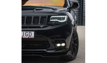 Тюнінгова накладка (губа) на передній бампер Jeep Grand Cherokee WK2 (2014-2021) фото
