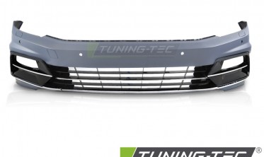 Тюнинг бампер передний VW Passat B8 2014-2019 в стиле R фото