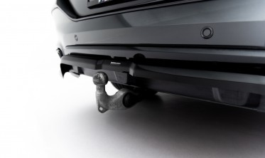 Задний тюнинг диффузор на бампер BMW X6 G06 LCI M-sport вар. 2 фото