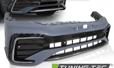 Тюнинг бампер передний VW Tiguan MK2 2020-2024 стиль R фото