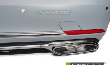 Задний тюнинг бампер Mercedes S W222 2018-2020 в стиле Maybach фото