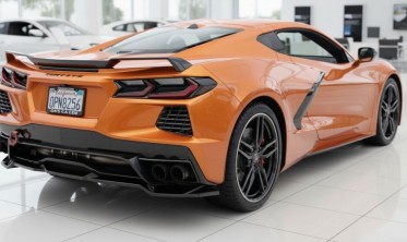 Дифузор заднього бампера Chevrolet Corvette (2020–2024) Stingray V2 фото