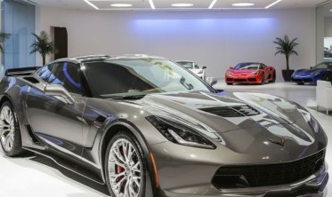 Диффузор переднего бампера Chevrolet Corvette (2014-2019) Z06 STAGE3 OE Style фото