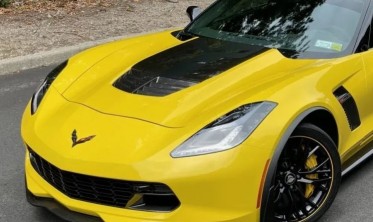 Диффузор переднего бампера Chevrolet Corvette (2014-2019) Z06 STAGE3 OE Style фото