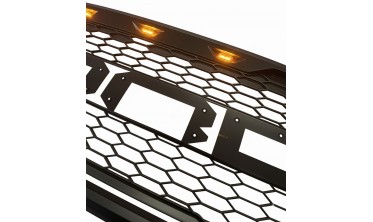 Радиаторная решетка Ford f150 (2009-2014) raptor style led фото