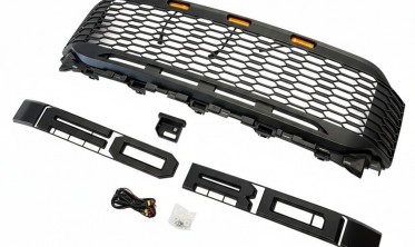 Решітка радіатора Ford F150 (2021-2023) Raptor style led фото