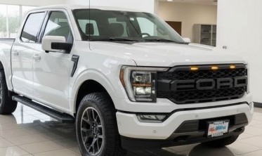 Решітка радіатора Ford F150 (2021-2023) Raptor style led фото