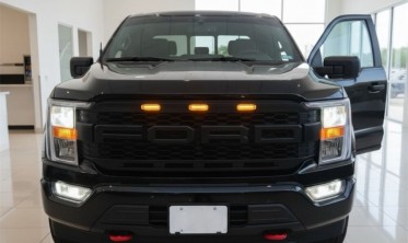 Решітка радіатора Ford F150 (2021-2023) Raptor style led фото