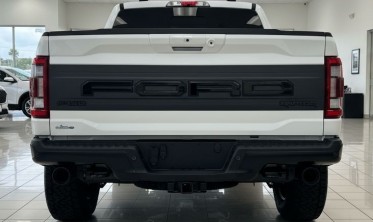 Накладка на задний борт Ford f150 (2021-2023) raptor style led фото