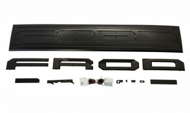 Накладка на задний борт Ford f150 (2021-2023) raptor style led фото