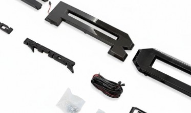 Накладка на задний борт Ford f150 (2015-2017) raptor style led фото