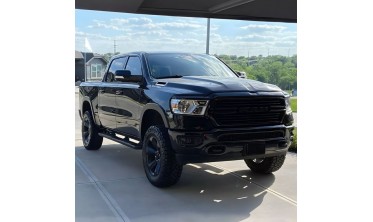 Расширители арок Dodge Ram 1500 (2019-2021) черные матовые фото