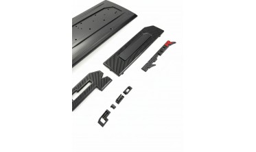 Накладка на задній борт Ford f150 (2024-2026) raptor style чорний матовий фото