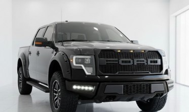 Стальной передний бампер Ford F150 (2009-2014) в стиле Raptor фото