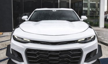 Передний бампер Chevrolet Camaro 6 (2019-2021) ZL1/1LE стиль v1 фото