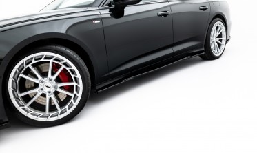 Тюнінгові дифузори під пороги Audi A6 C8 S-line / S6 C8 фото