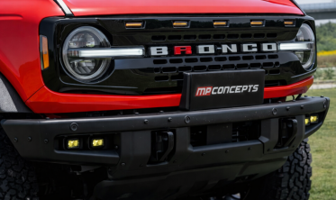 Радиаторная решетка Ford Bronco (2021-...) матовая фото