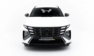 Тюнинг накладка на передний бампер Hyundai Tucson Mk4 рестайл N-Line фото