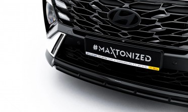 Тюнинг накладка на передний бампер Hyundai Tucson Mk4 рестайл N-Line фото