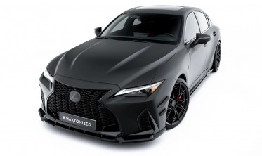 Тюнинг накладка на передний бампер Lexus IS 500 Mk3 рестайл 2 (XE30) вар. 1 фото